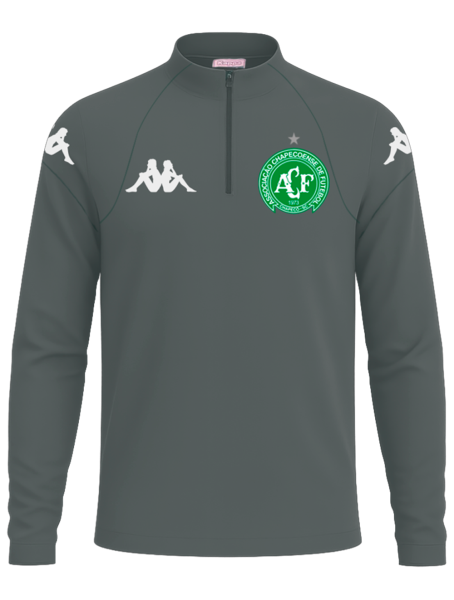 Blusão Treino Goleiro Chapecoense 2025 - Chumbo - Masculino