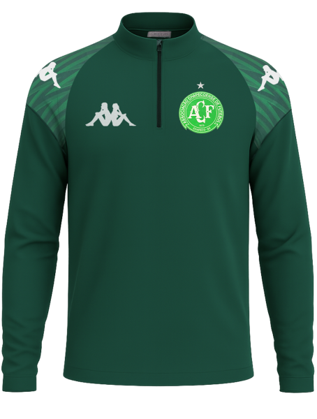 Blusão Treino Atleta II Chapecoense 2025 - Verde Escuro