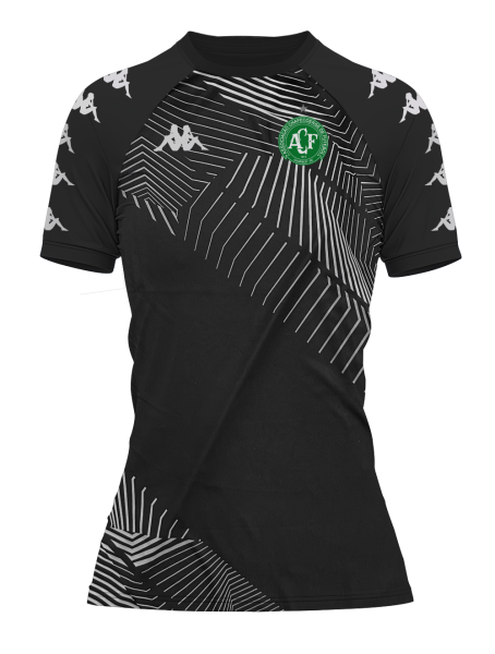 Camiseta Supporter Zurich Chapecoense - Feminina - Preto