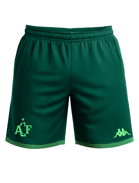 Shorts Chapecoense 2025 Third - Player Kombat - Verde Escuro - Masculino