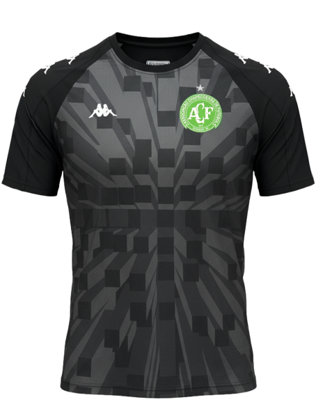 Camisa Patchett Chapecoense - Preto