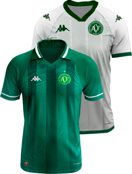 KIT Camisa I + Camisa II Chapecoense 2025 - Player Kombat - Masculina