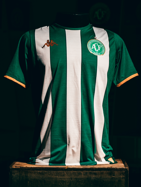 Camisa Chapecoense I 2026 Home - Player Kombat - Verde/Branco - Masculina