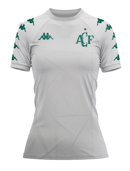 Camiseta Supporter Modest Chapecoense - Feminina - Branco
