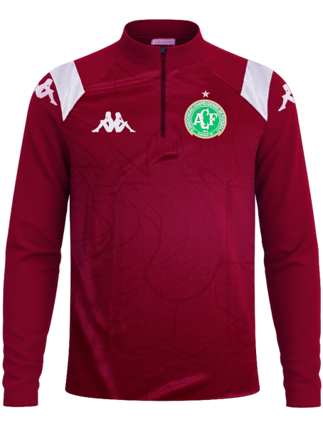 Blus&atilde;o Treino Goleiro Chapecoense 2026 - Bord&ocirc; - Masculino 