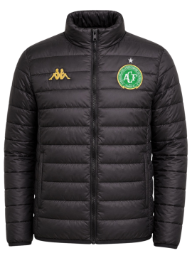 Jaqueta Puffer Parka Chapecoense 2026 - Preto