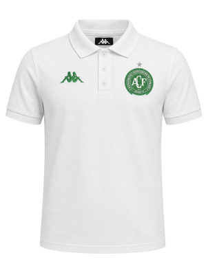 Camisa Polo Piquet Chapecoense 2026 - Branco - Masculina